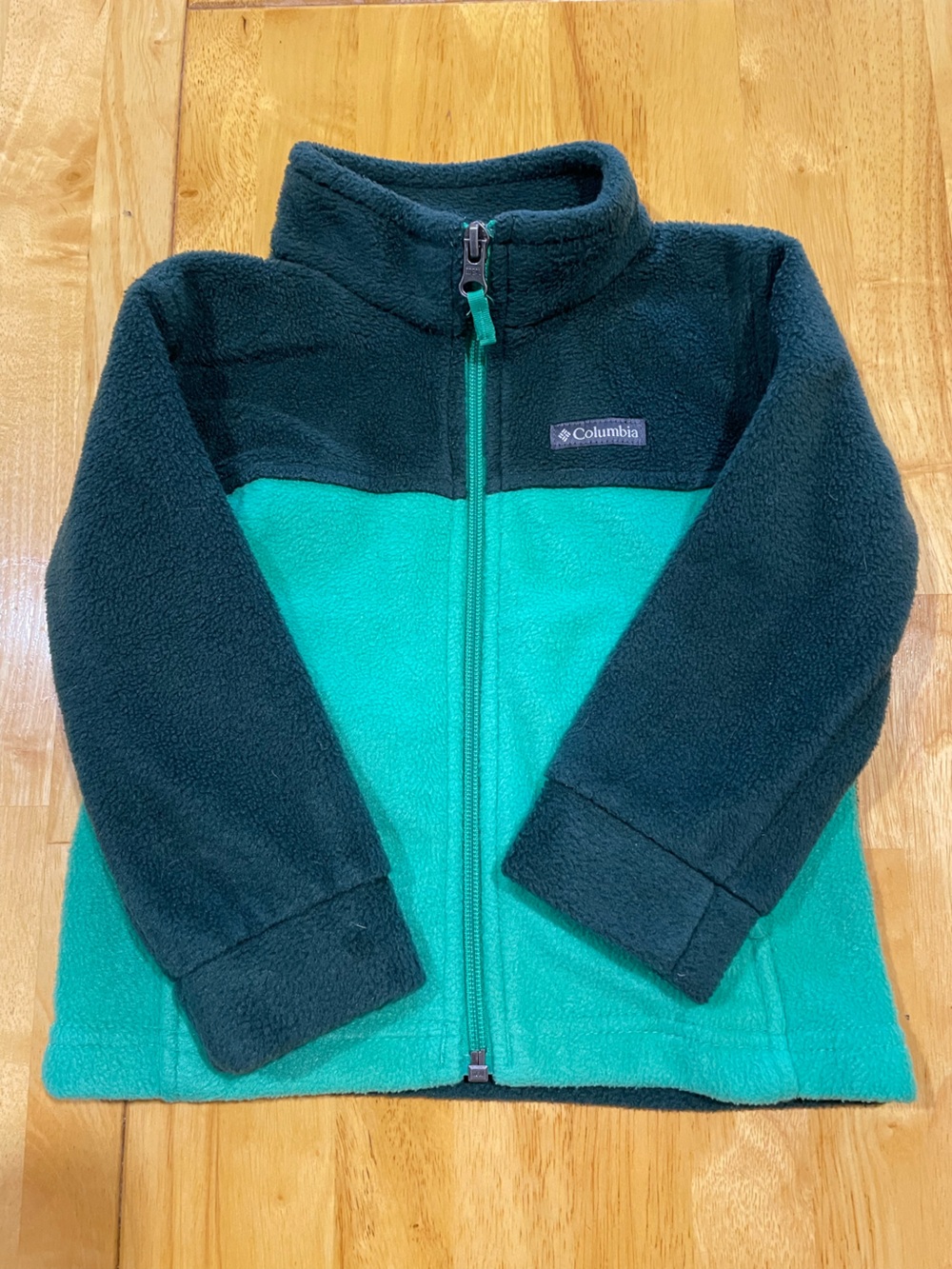 Columbia Dark Green Fleece Jacket